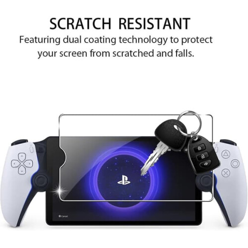 Screen Protector Tempered Glass for PlayStation Portal 2