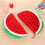 Watermelon-shaped pencil case with zipper 4