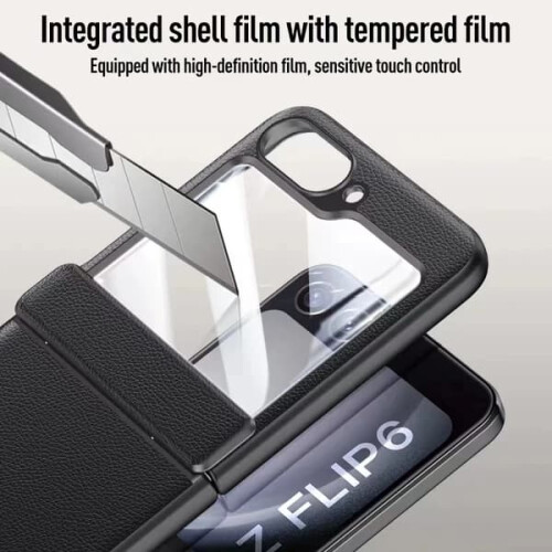 Samsung Galaxy Z Flip 6 case black 1