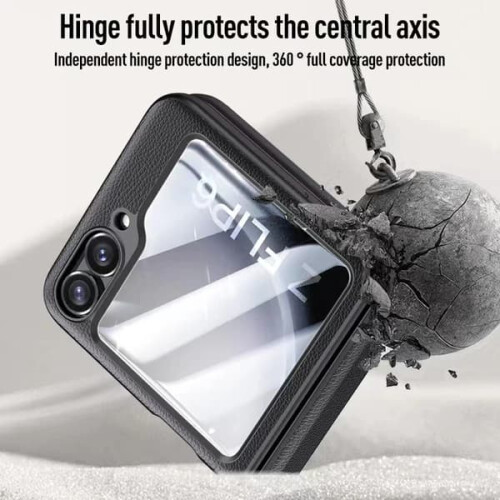 Samsung Galaxy Z Flip 6 case black 2