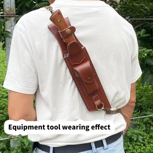 Fodero per coltello portatile da esterno con tracolla 2