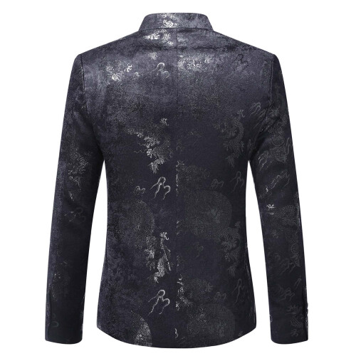 Herren-Blazer, einfarbig rot, Herbst/Winter 2
