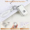 PIFOOG Mazda Car Key Case TPU Shell 4-Button 4