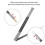 Sketch Pencils Charcoal Set with Case 29 Pieces 5