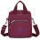Bolsa transversal feminina impermeável com alça ajustável. 3