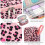Livhil pencil pouch pink leopard 1 pack 3