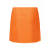 Women's Solid Tennis Skort with Shorts Orange L 5