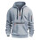 Men's Casual Solid Hoodie with Pockets, Long Sleeve Fall 1