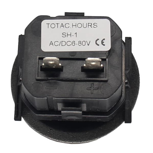 Marine Engine Hour Meter 2 Inch Round DC 6-80V 2