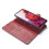 DG.MING magnetic wallet for Samsung Galaxy S20 FE red 2-in-1 2