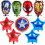 Marvel Avengers foil balloons reusable 9 pcs 2