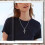 Colar com pingente de cruz Rolo Chain Ankh 16-24 polegadas 316L 2