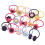 Rubber Hair Bands Multicolored 40 pcs 4