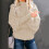 Damen-Strickpullover Herbst Winter Grau 4