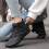Men's and Women's Warm Thick Snow Boots Black 7