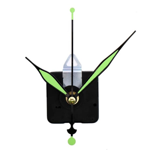 Quartz Movement with Silent Sweep and Luminous Hands, 18.5 1
