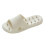 Herenslippers wit maat 11,5, waterdicht, holle zool 2