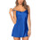 Women's polyester pajama set sleeveless shorts V-neck size M 7