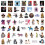 Beyonce Renaissance stickers 50 pieces 2