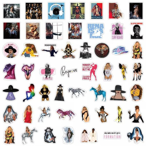 Beyonce Renaissance stickers 50 pieces 1