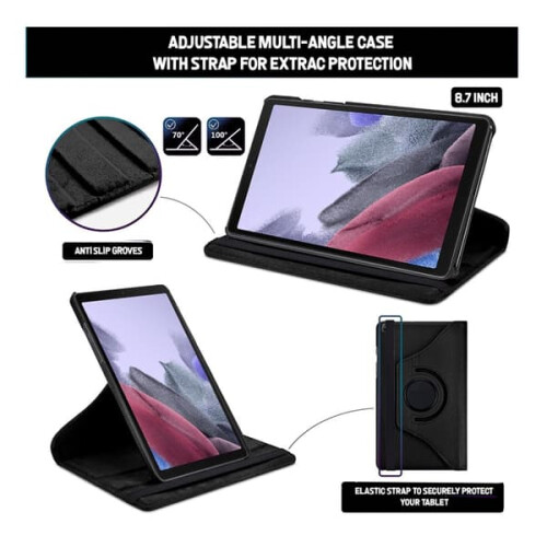Galaxy Tab A7 Lite case silver 2021 2