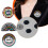 Enamel Pride Lapel Pins Rainbow Safety Design 3 pcs 3