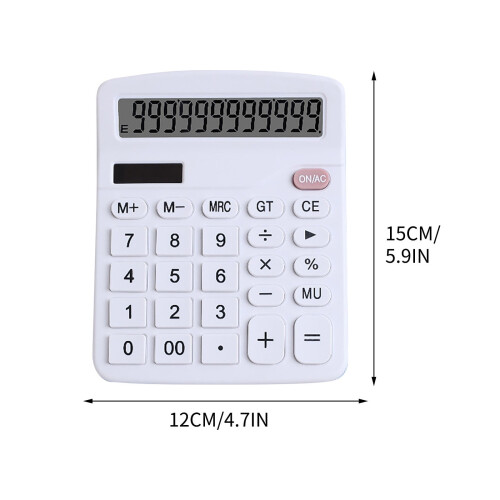 Mini calculator de birou cu ecran LCD de buzunar, cu 8 cifre 1