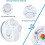 Submersible LED Light Battery-Powered Remote Multi-Color 1 5