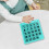 Sliding Puzzle Learning Toy Number Game 24-Piece Green 3