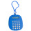 Mini 8-digit silent calculator with clear LCD and gel 2