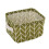 Opbergmand van canvas, opvouwbaar, wit 2