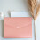 Plastic Felt A4 File Folder with 6 Compartments Pink 7
