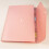 Plastic Felt A4 File Folder with 6 Compartments Pink 5