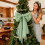 Christmas tree topper bow beige 24 inches 6