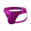 Paarse ademende liftende string jockstrap voor heren 1