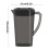 Carafe à eau en plastique sans BPA 3L 3