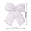 Christmas bow decoration yellow sequin large 2