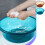 Round Plastic Wash Basin Stackable 10L 7