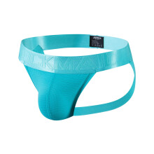 Thong Jockstrap na bhFear Gorm Éadrom In-análaithe 1 Phacáiste