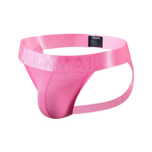 String pour homme rose respirant (1 pièce)