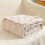 Blanket Throw Beige Soft Fuzzy 30x40 Inch 5
