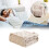 Blanket Throw Beige Soft Fuzzy 30x40 Inch 2