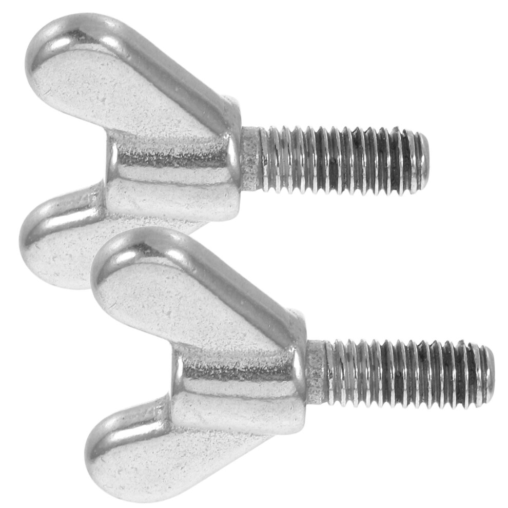 Frcolor Stainless Steel Wing Nuts 2 Pcs 9023022133540
