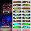 Flexibele LED-achterruitdisplay voor auto's met groot licht 6