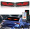 Flexibele LED-achterruitdisplay voor auto's met groot licht 4