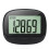 1Pcs Pedometer 3D Step Counter for Walking, Portable Step Tracker, Accurate Step Counter with Large Display-Black 2