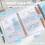 A5 Weekly Planner Hardcover Coil Notebook Lined 120 Pages 4