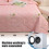 Summer quilts for queen bed microfiber printed coverlet 5