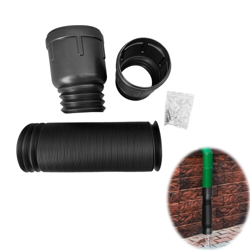 Flexible Downspout Extensions Set 2 pcs 18-59 in 2