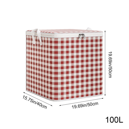 Sac de rangement avec poignée renforcée et fermeture éclair épaisse, supplémentaire 2
